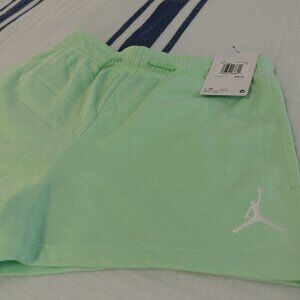 Nike Jumpman Jordan Girls Shorts Size XL Vapor Green - Pockets - New With Tags